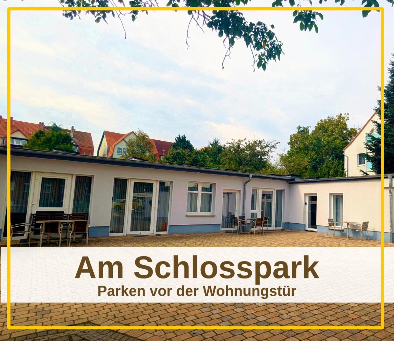 Fewo Urban Gotha-Apartment Ekhof- Am Schlosspark- Parken An Der Der Tuer- Barrierefrei, 900 Meter Zum Bahnhof - Wallbox Εξωτερικό φωτογραφία
